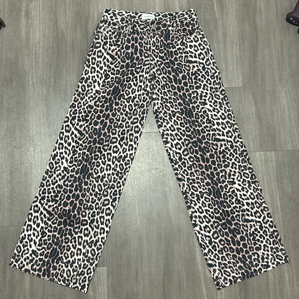 Casey Low Rise Baggy Pacsun Cheetah Print Jeans
